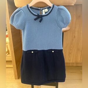 Janie and Jack Blue and Navy Casual Dress
